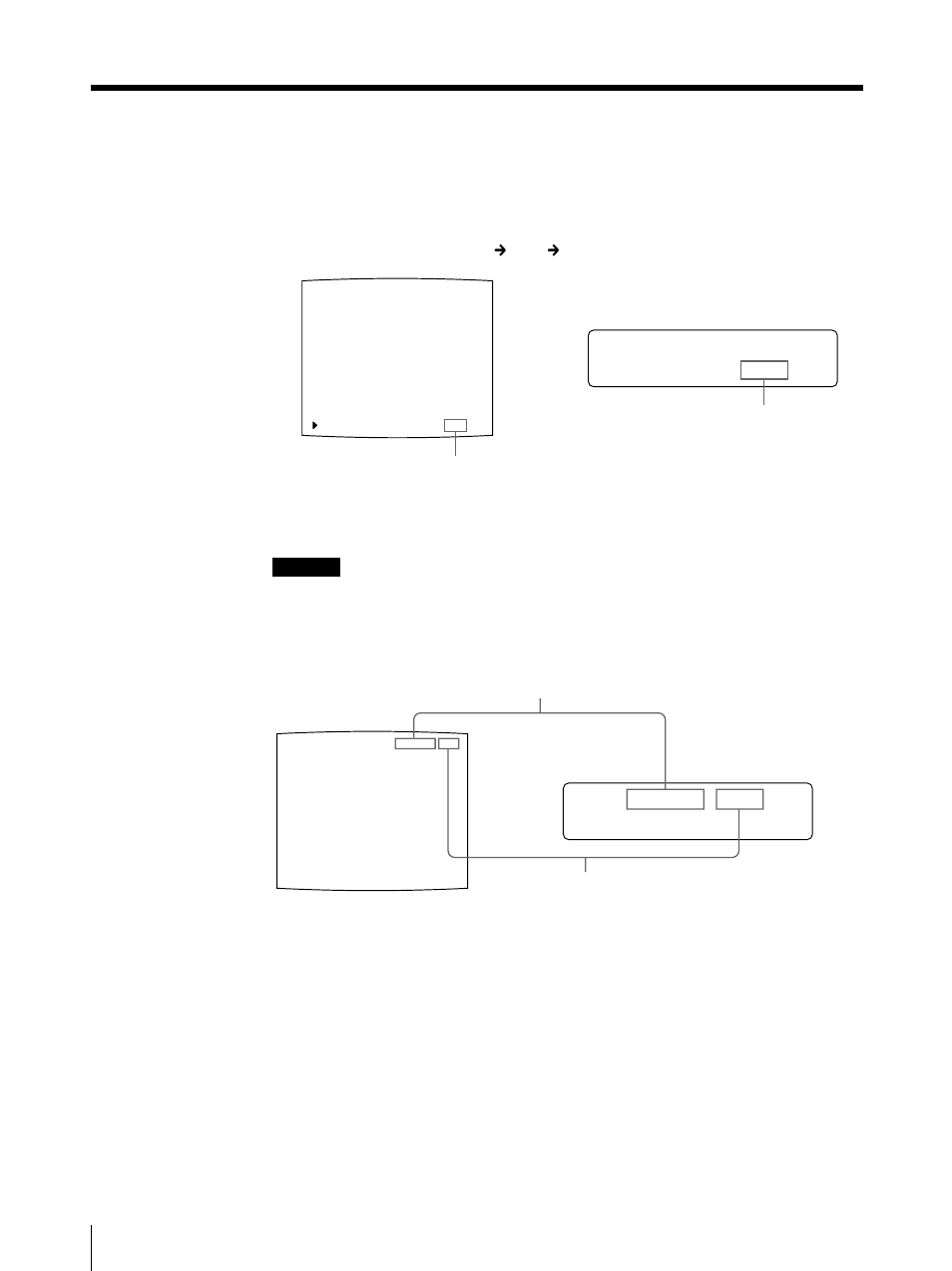 Die bildschirmanzeige (fortsetzung) | Sony UP-50 User Manual | Page 354 / 428