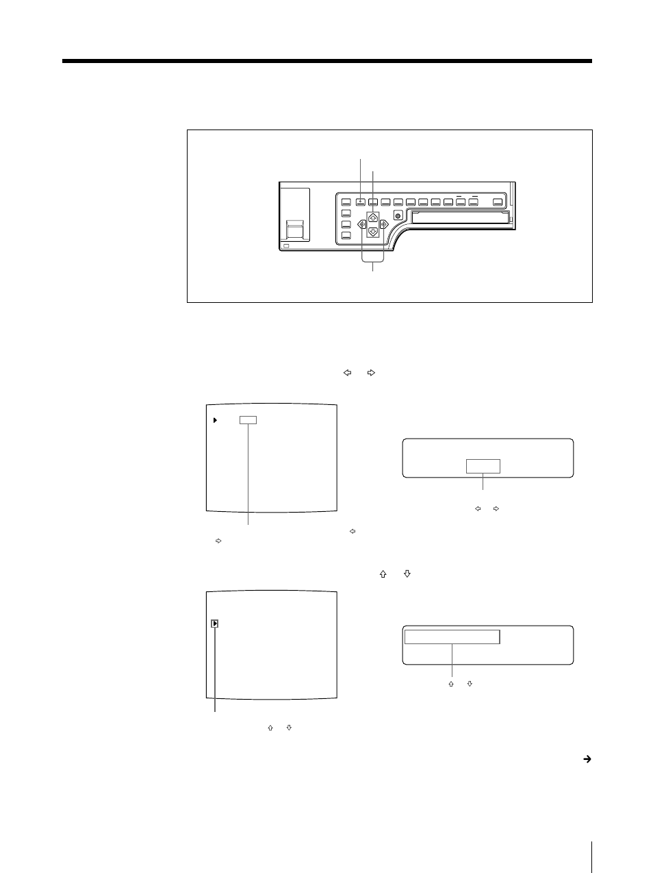 Select multi pix by pressing the f or f button, Continue to the next page c | Sony UP-50 User Manual | Page 37 / 428