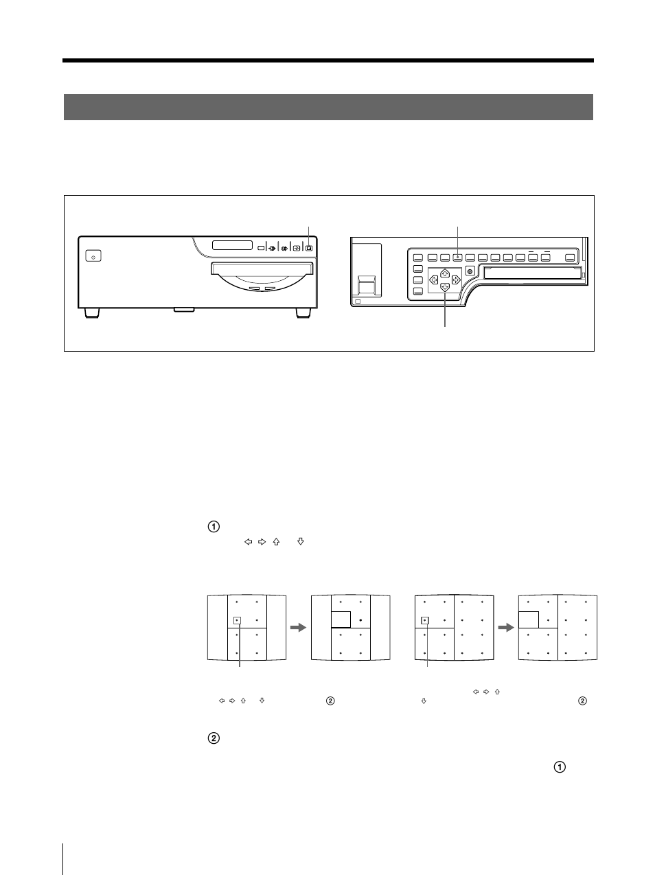 Making a printout with an insert, Making variations of printouts (continued) | Sony UP-50 User Manual | Page 52 / 428