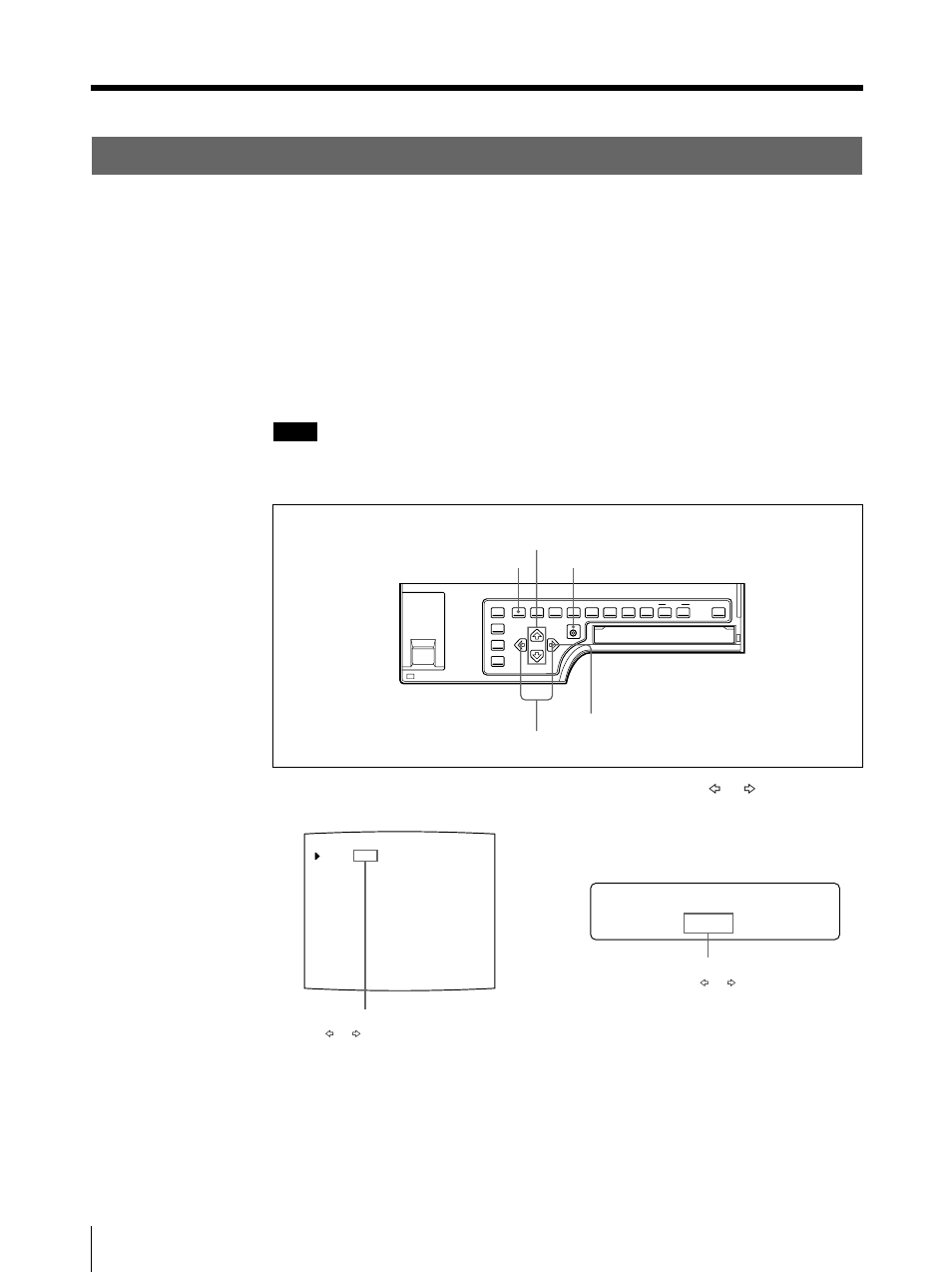 Changing the printout size/printout area, Setting up the printer (continued), L/ c / l ay / p / i / o / a you t se t up | Sony UP-50 User Manual | Page 94 / 428