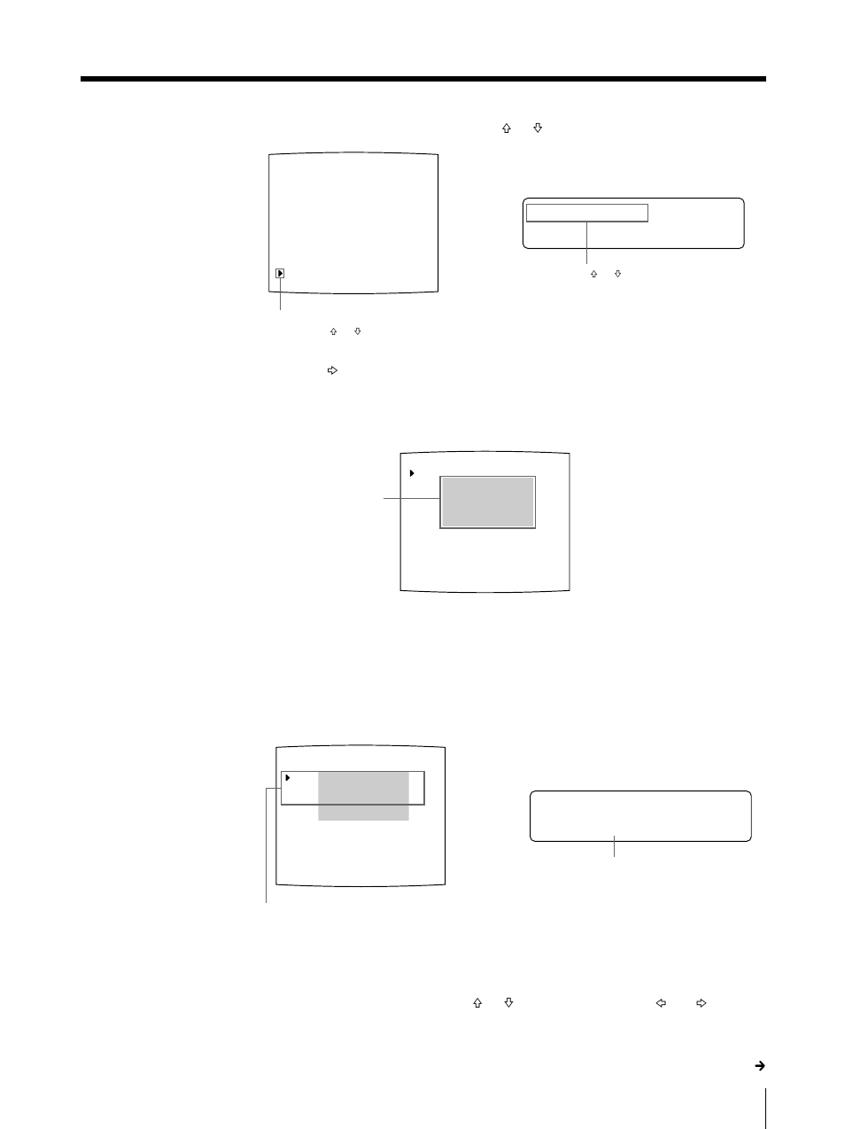 B c y z, Cpre ss [ > ] - b a l ance, Select c-balance by pressing the f or f button | Continue to the next page c | Sony UP-50 User Manual | Page 99 / 428