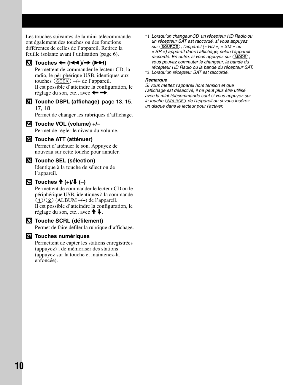 Sony CDX-M60UI User Manual | Page 34 / 140