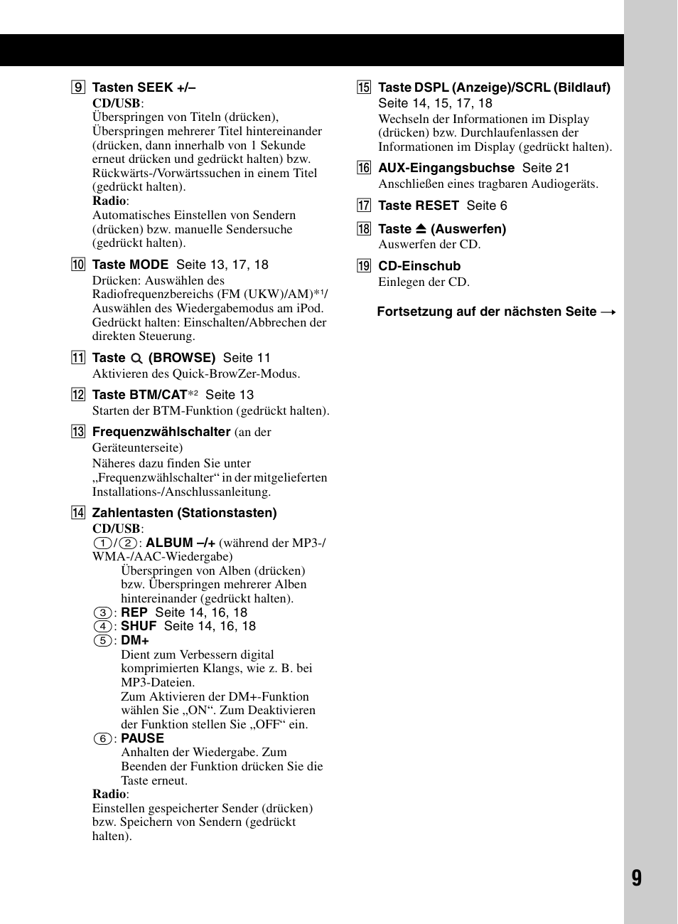 Sony CDX-M60UI User Manual | Page 89 / 140