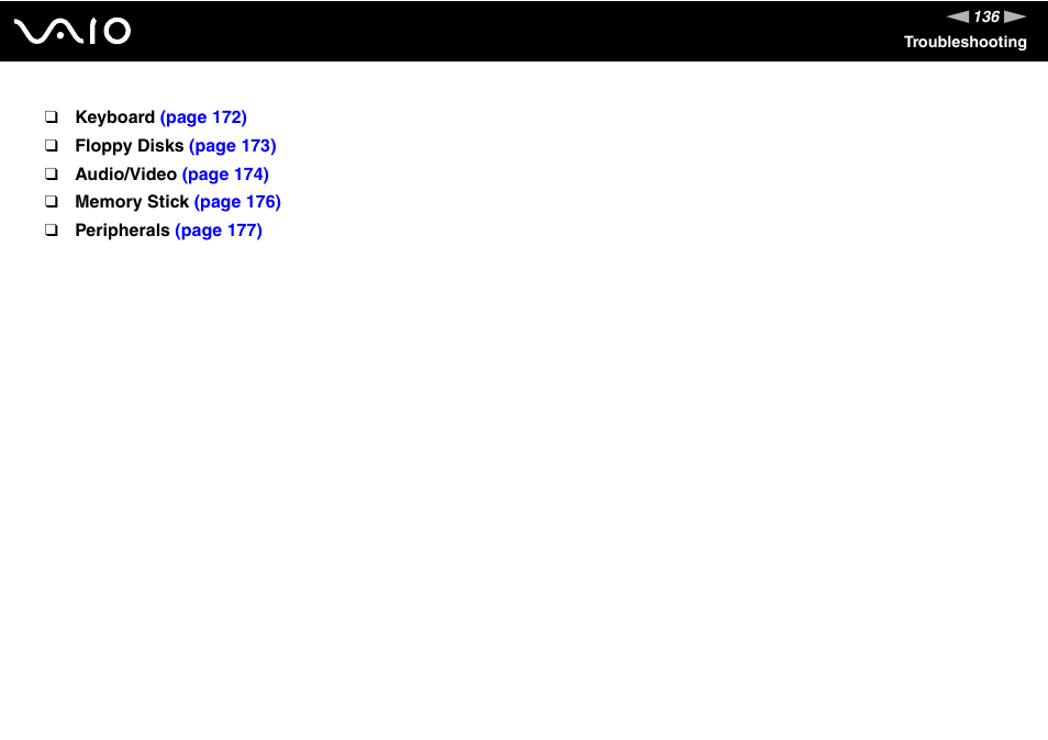 Sony USER GUIDE V G N - C S 2 0 0 User Manual | Page 136 / 184