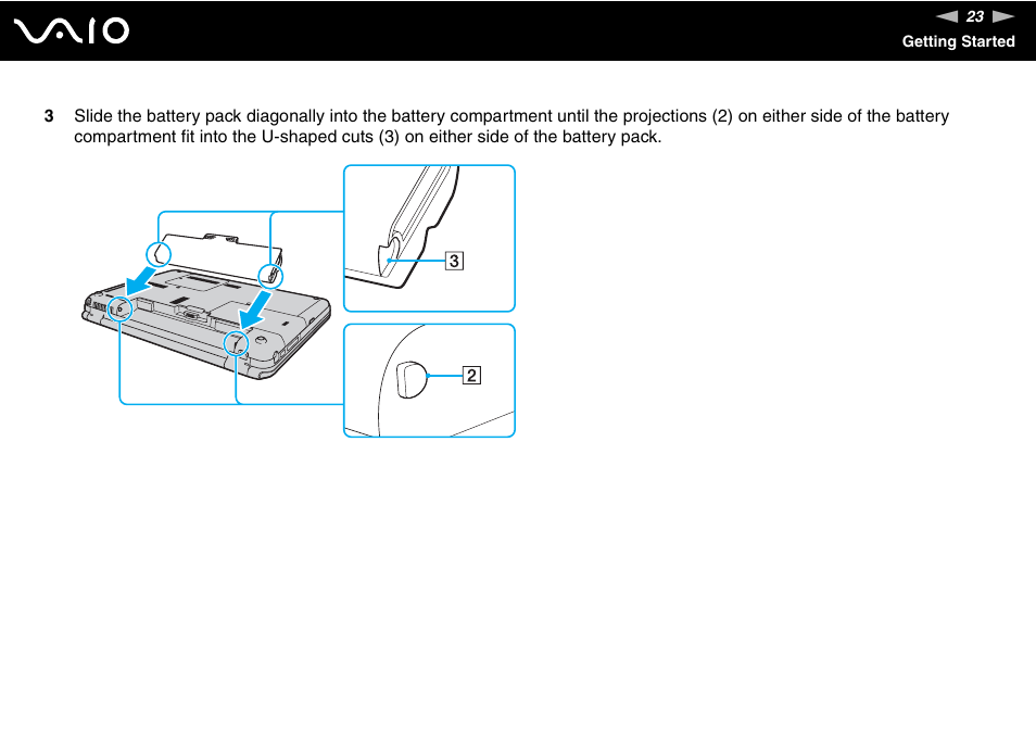 Sony USER GUIDE V G N - C S 2 0 0 User Manual | Page 23 / 184