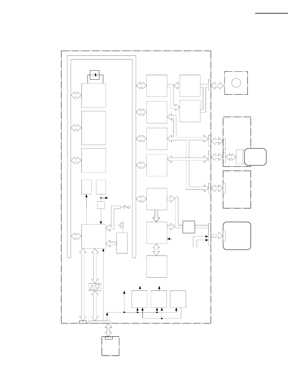 Block diagram, Overall, Bkd w -515 o verall | Overall overall, Ky - 330, Cp-266, Sw -749, Ptc-69, Swc-19 | Sony DVW-500/1 User Manual | Page 27 / 36