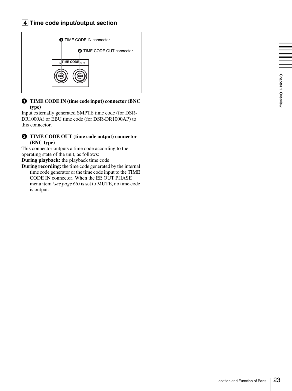 Sony DSR-DR1000A User Manual | Page 23 / 105