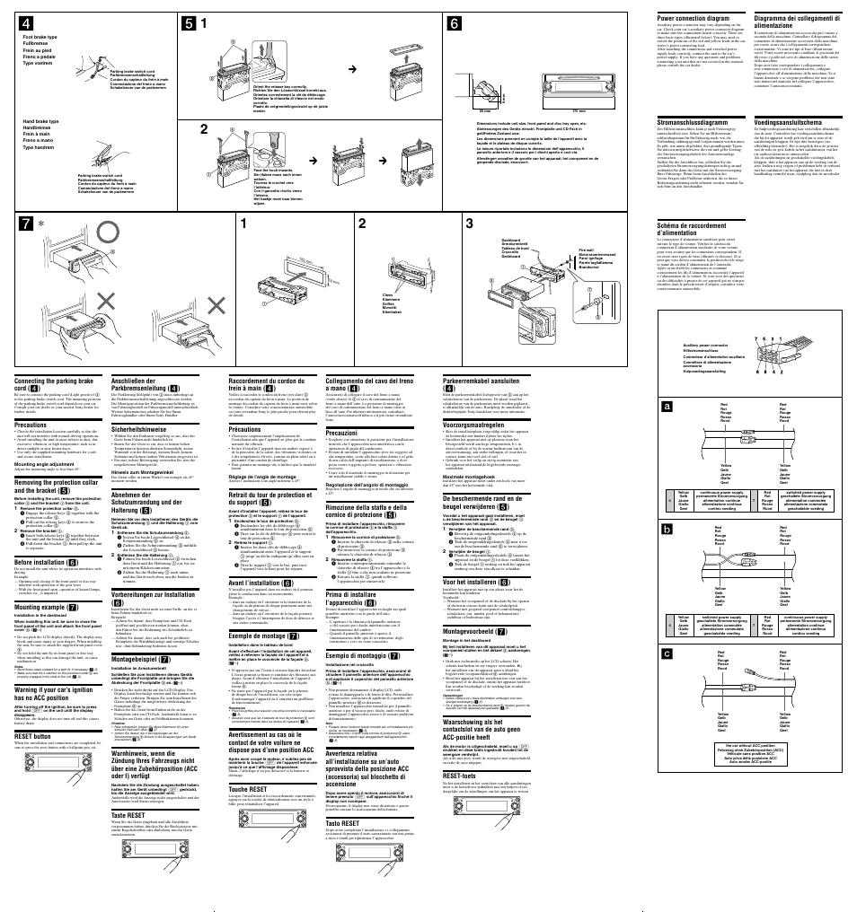 Sony CDXNC9950 User Manual | Page 2 / 2