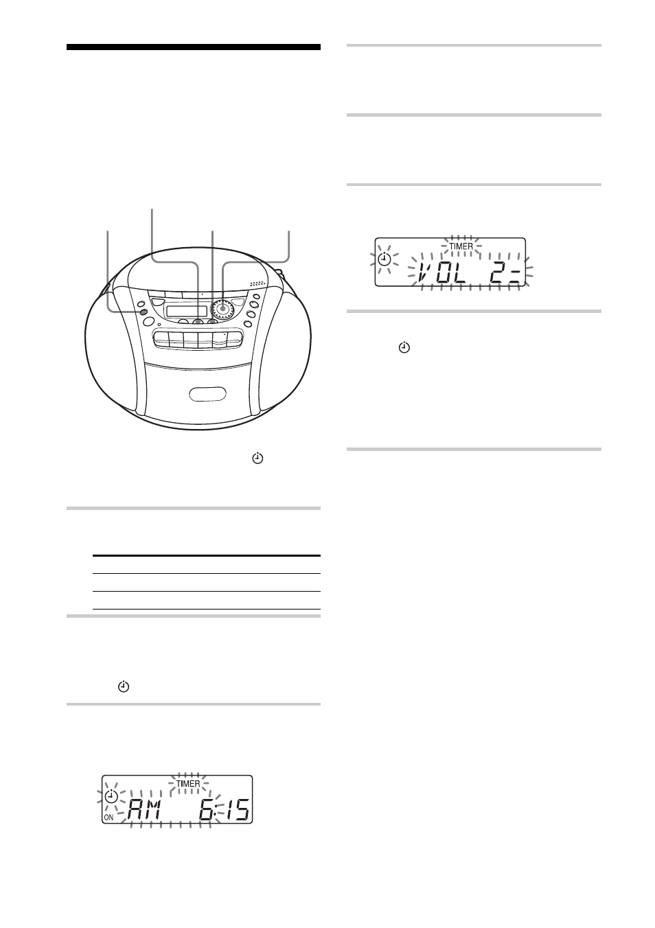 Waking up to music | Sony CFD-E95 User Manual | Page 20 / 32