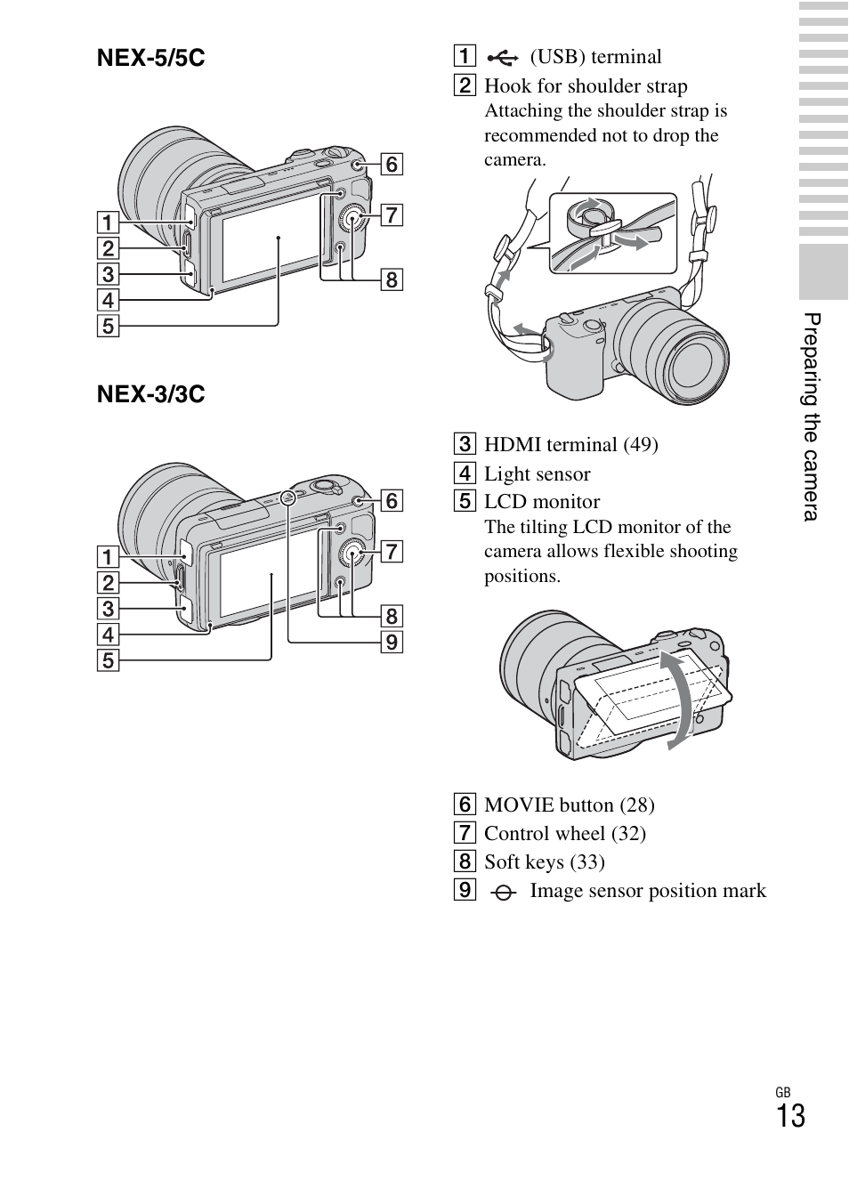 Sony NEX-5 User Manual | Page 13 / 82