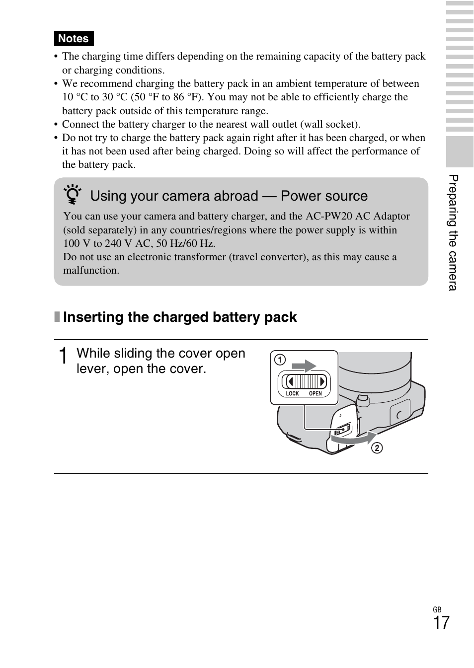 Sony NEX-5 User Manual | Page 17 / 82