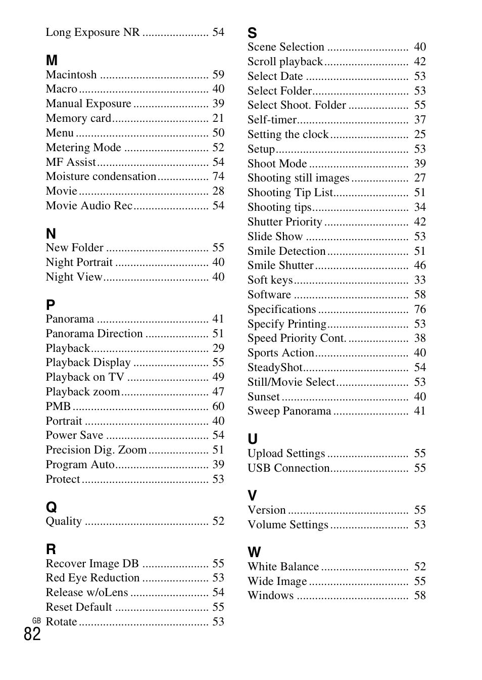 Sony NEX-5 User Manual | Page 82 / 82