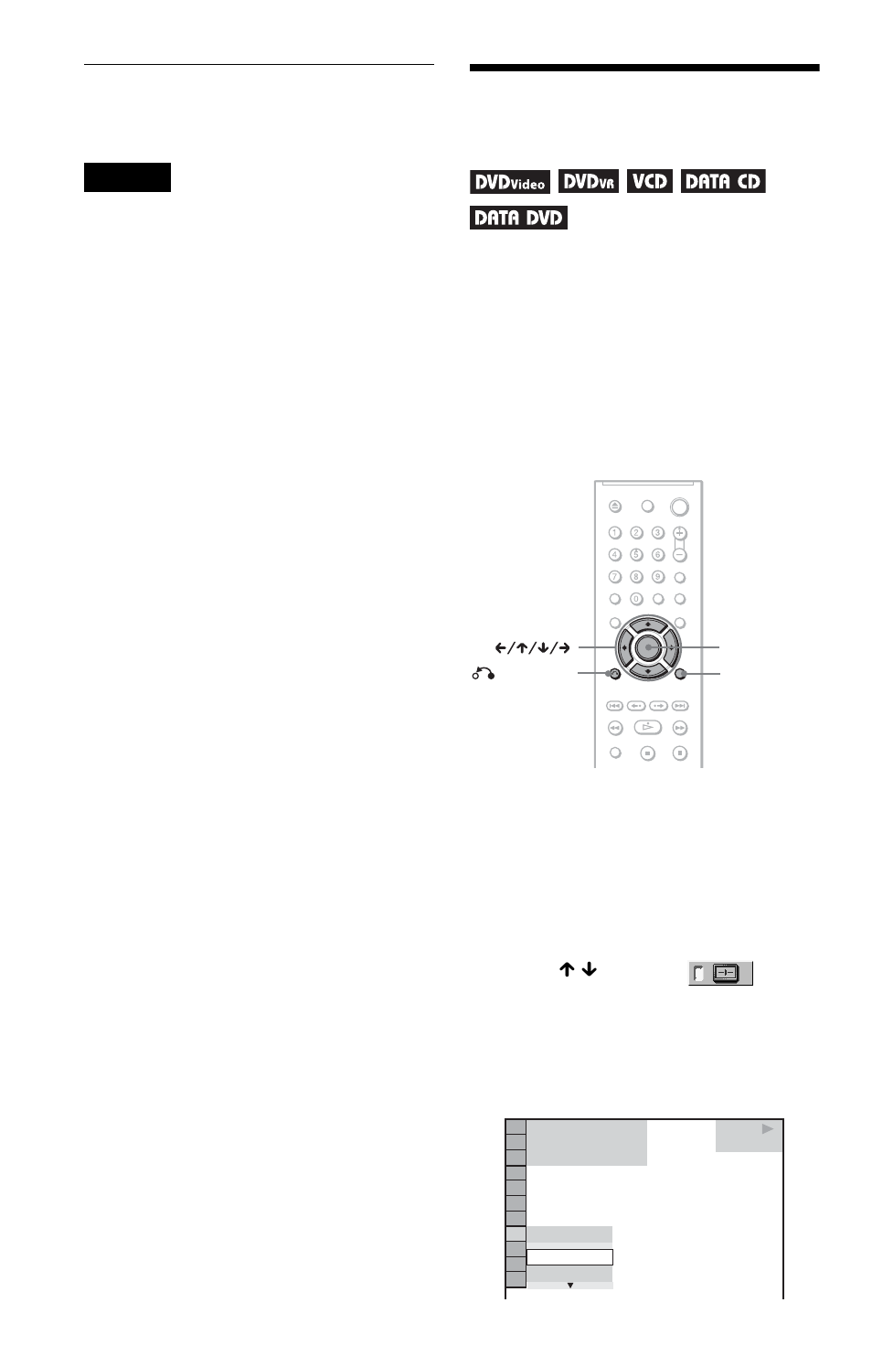 Adjusting the playback picture (cu, Adjusting the playback picture | Sony DVP-NS15 User Manual | Page 38 / 66