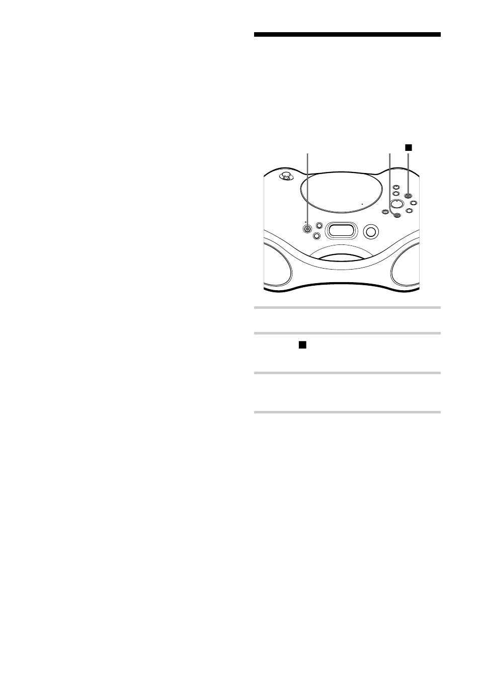 Preventing sound from skipping (esp), Preventing sound from skipping | Sony ZS-X3CP User Manual | Page 14 / 28