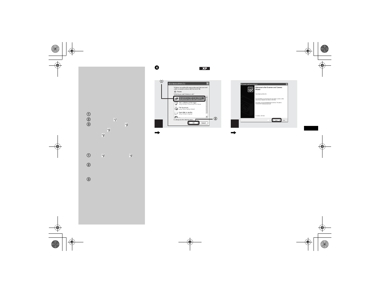 When a removable disk icon is not shown, 4 copying images, When a removable disk icon is not | Shown | Sony DSC-P71 User Manual | Page 49 / 108