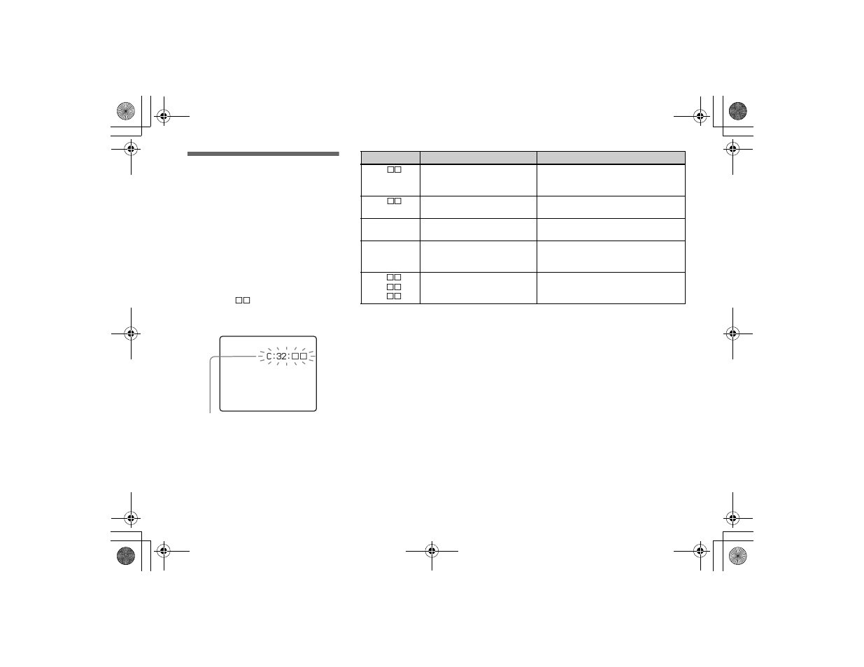 Self-diagnostics display | Sony DSC-P71 User Manual | Page 90 / 108