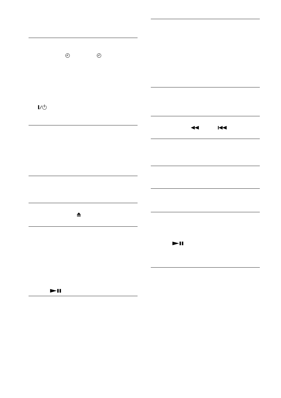 Md deck, Cd player | Sony CMT-C7NT User Manual | Page 58 / 64