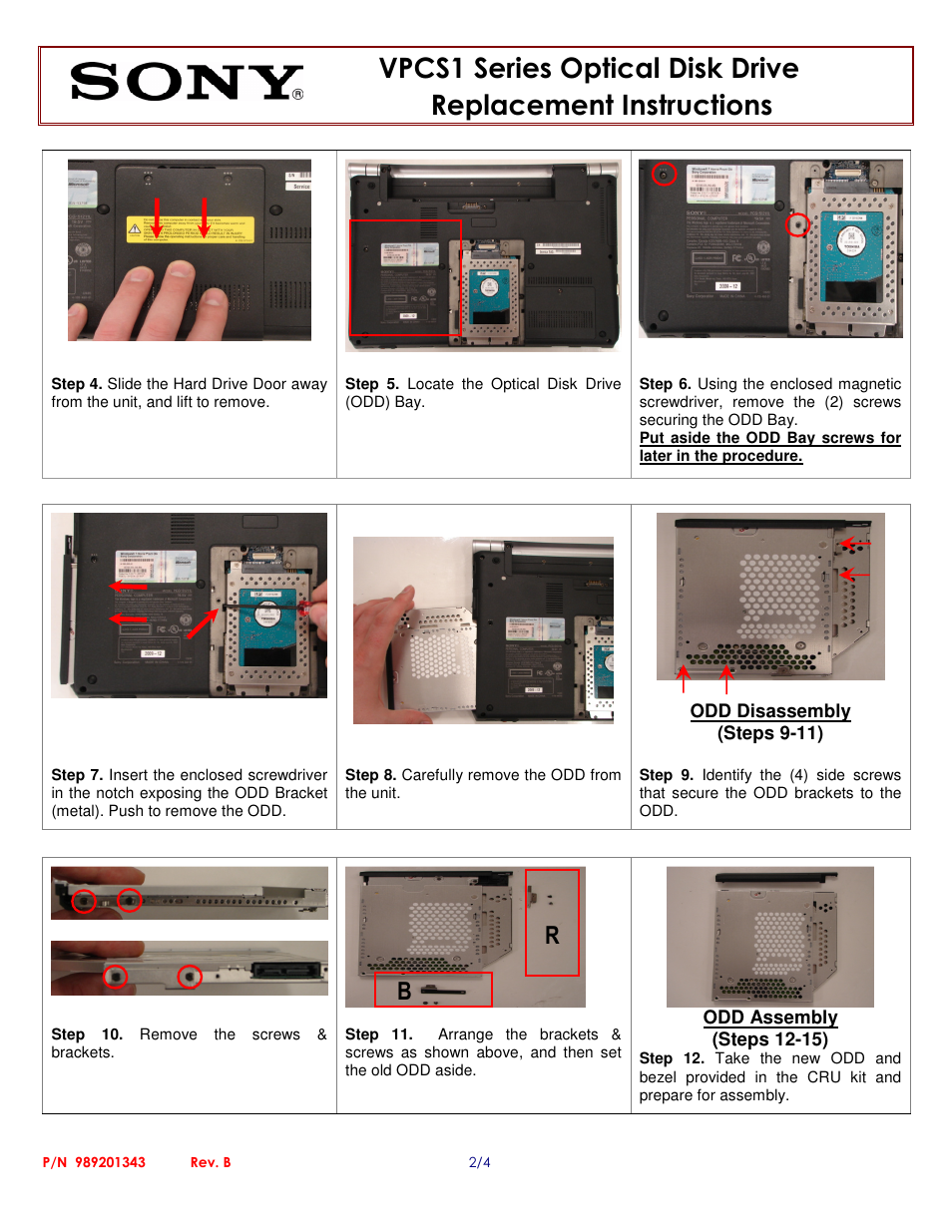 Sony VPCS1 User Manual | Page 2 / 4