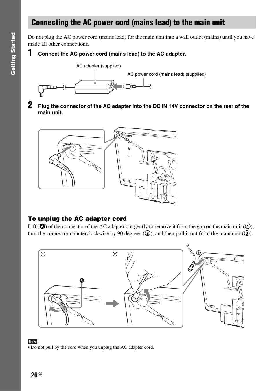 Sony BDV-L800 User Manual | Page 26 / 84