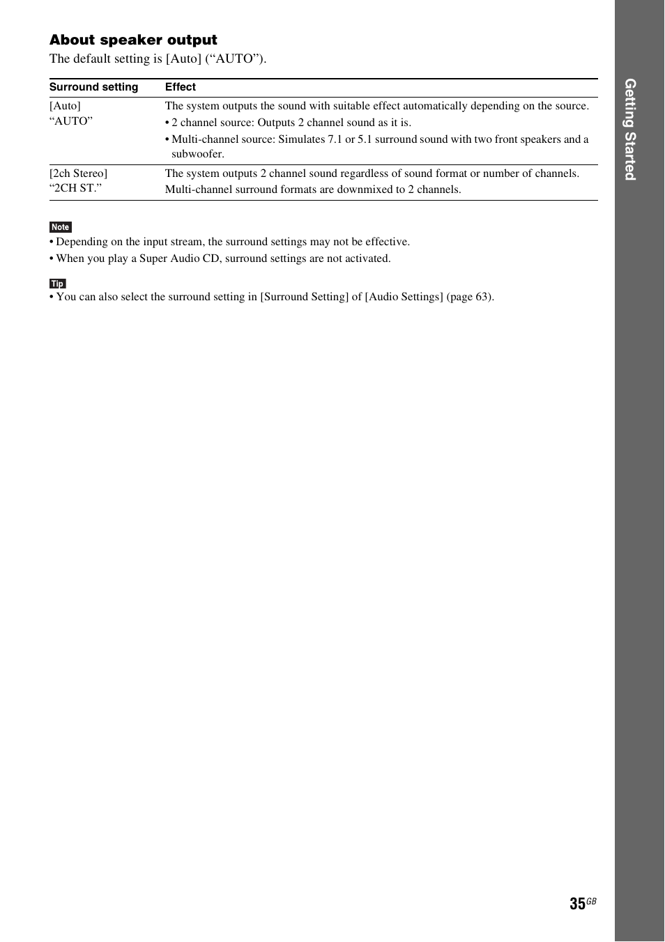Sony BDV-L800 User Manual | Page 35 / 84