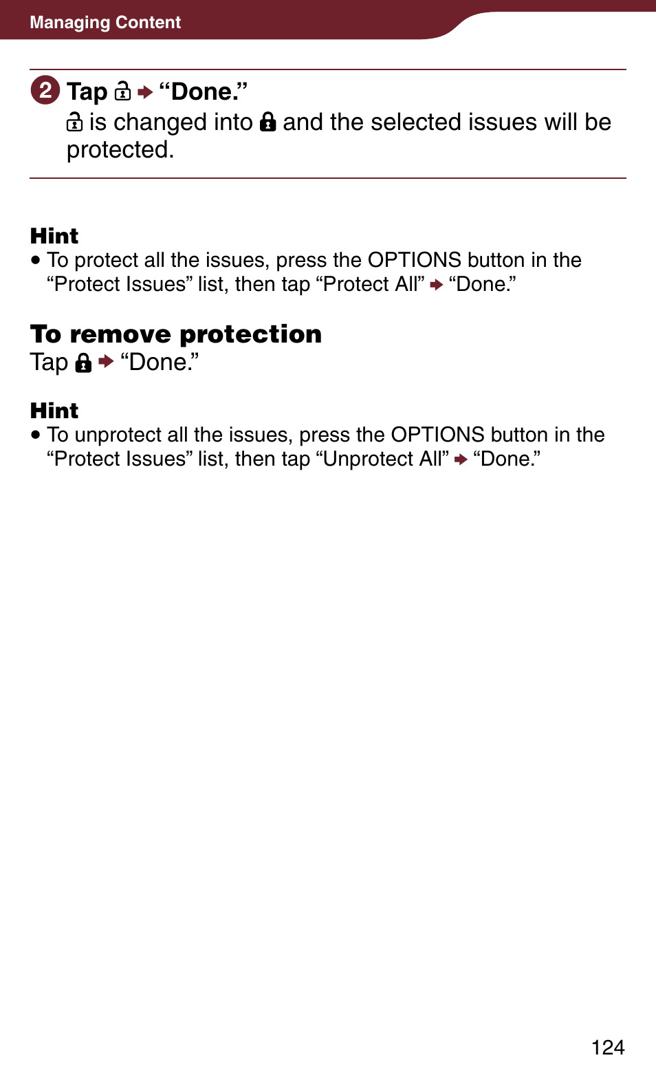 Sony Reader Daily Edition 4-174-983-12(1) User Manual | Page 124 / 202