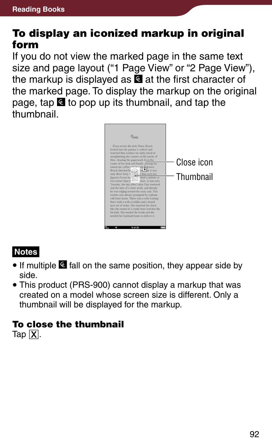 Sony Reader Daily Edition 4-174-983-12(1) User Manual | Page 92 / 202