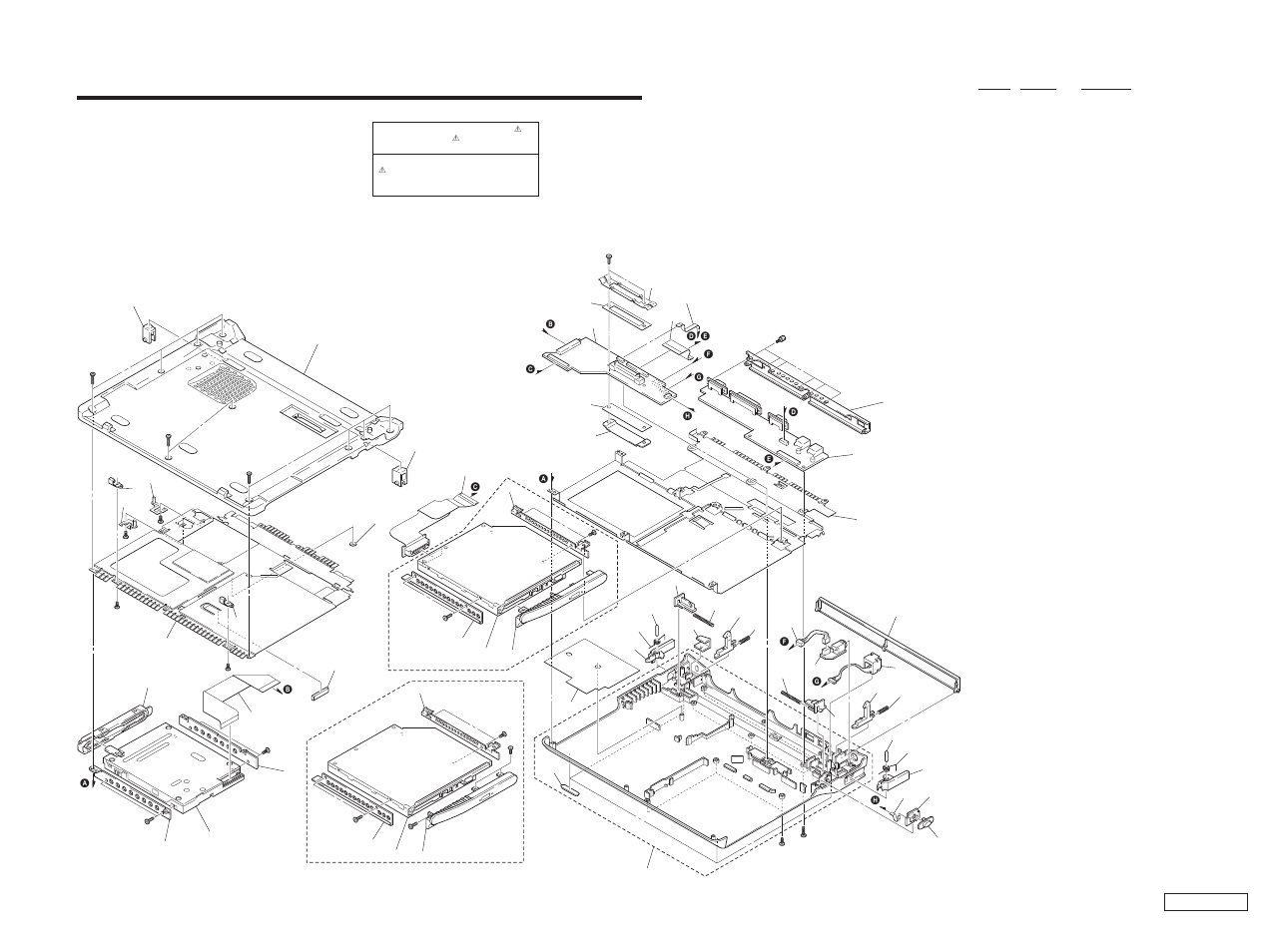 Exploded views and parts list, Chapter 6. exploded views and parts list, Confidential | Sony VAIO PCGA-DSD5 User Manual | Page 14 / 16