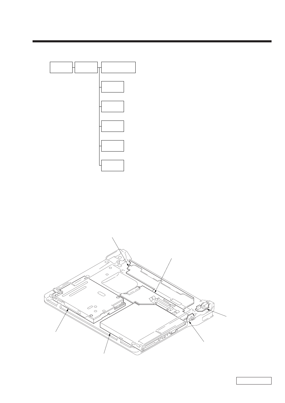 Removal, Chapter 2. removal 2-1. flowchart, 2. main electrical parts location diagram | Confidential | Sony VAIO PCGA-DSD5 User Manual | Page 6 / 16