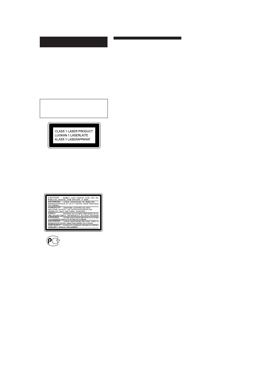 Precautions, Warning | Sony CDP-XB720 User Manual | Page 2 / 64