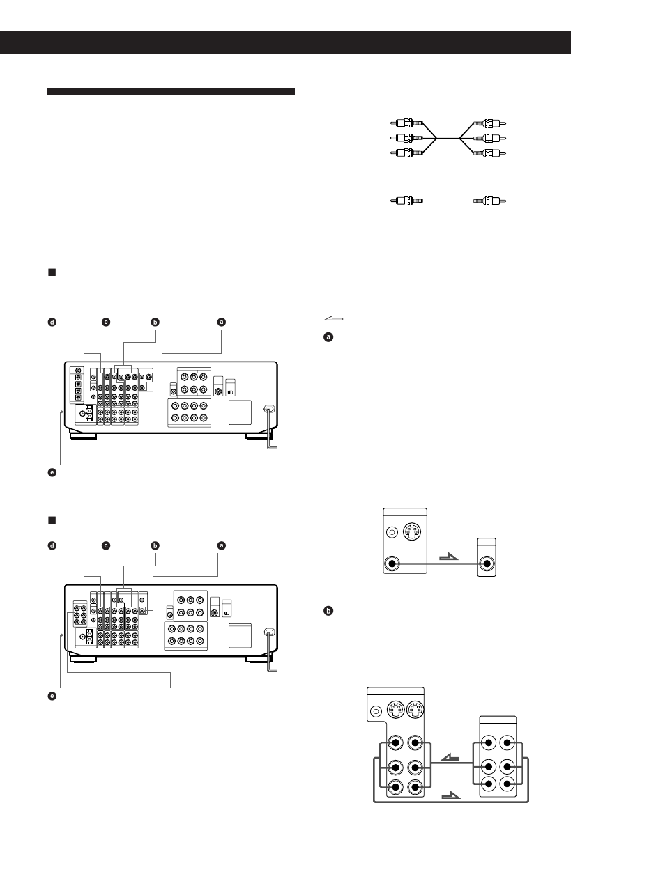 Tv-vcr hookups, Getting started hooking up the system, What cables will i need | Sony STR-DE1015G User Manual | Page 11 / 68