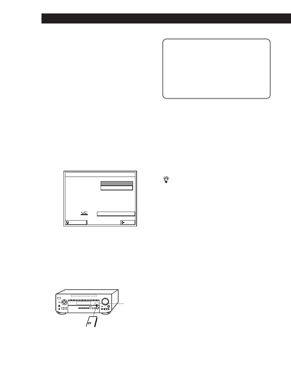 Setting up the remote for on-screen control 7, Erasing tv ir codes | Sony STR-DE1015G User Manual | Page 18 / 68
