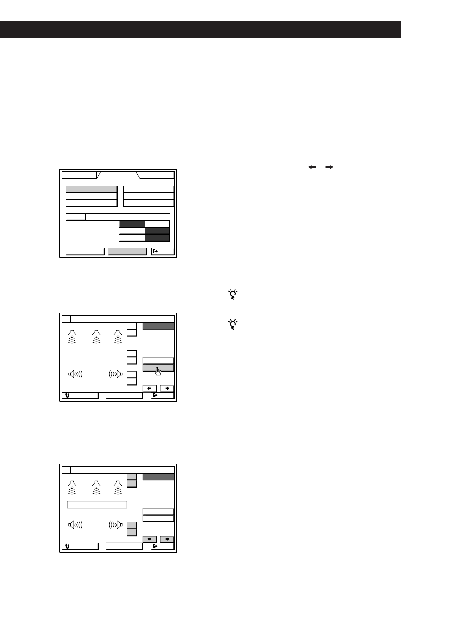 Dolby surround setup adjusting the speaker volume | Sony STR-DE1015G User Manual | Page 23 / 68