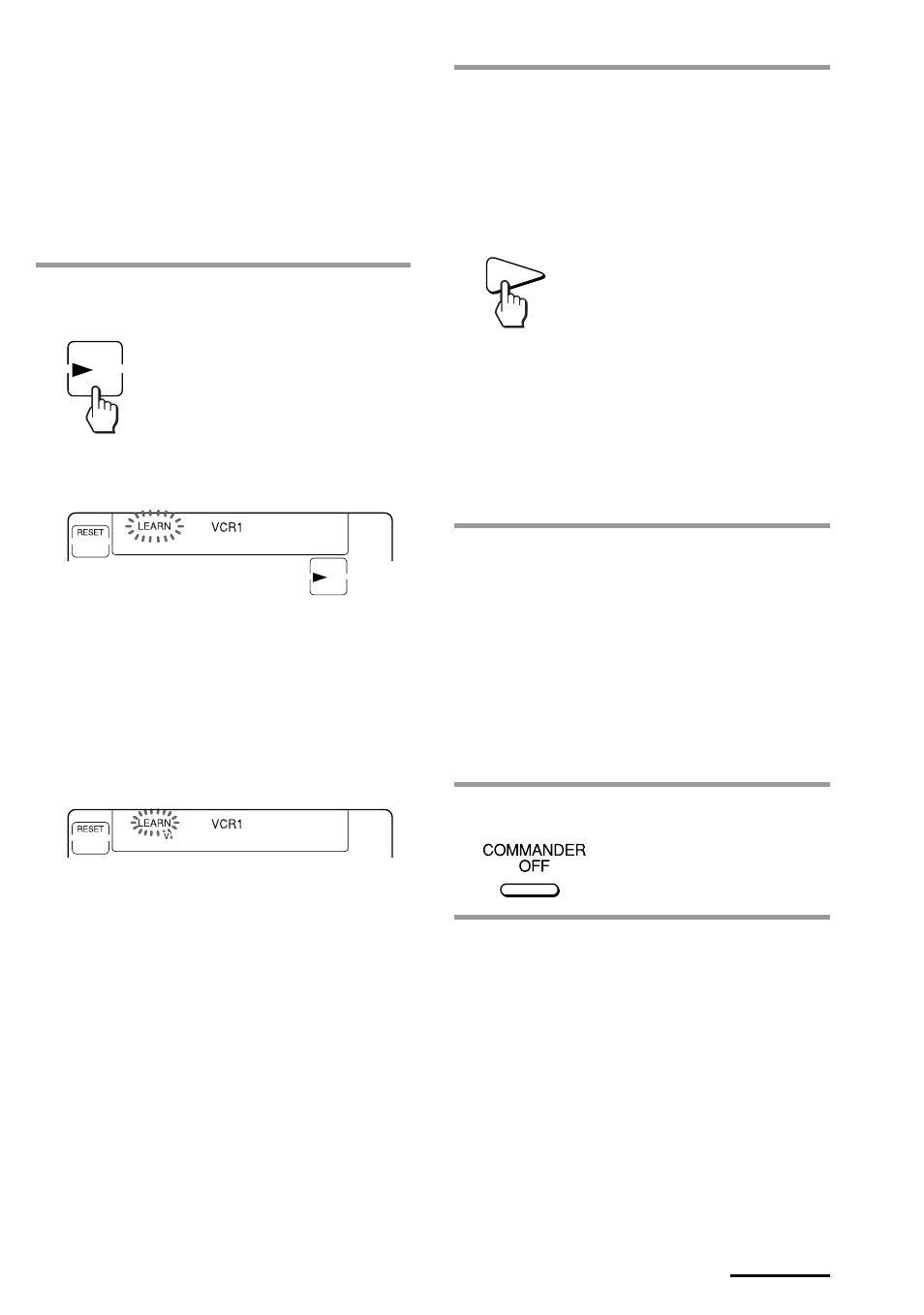 Sony RM-AV2100B User Manual | Page 17 / 76