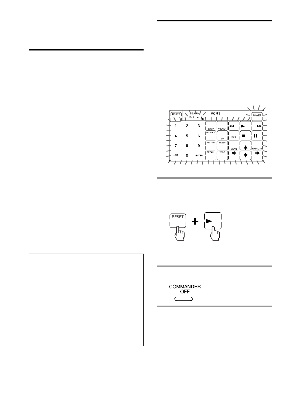 For accurate learning | Sony RM-AV2100B User Manual | Page 20 / 76