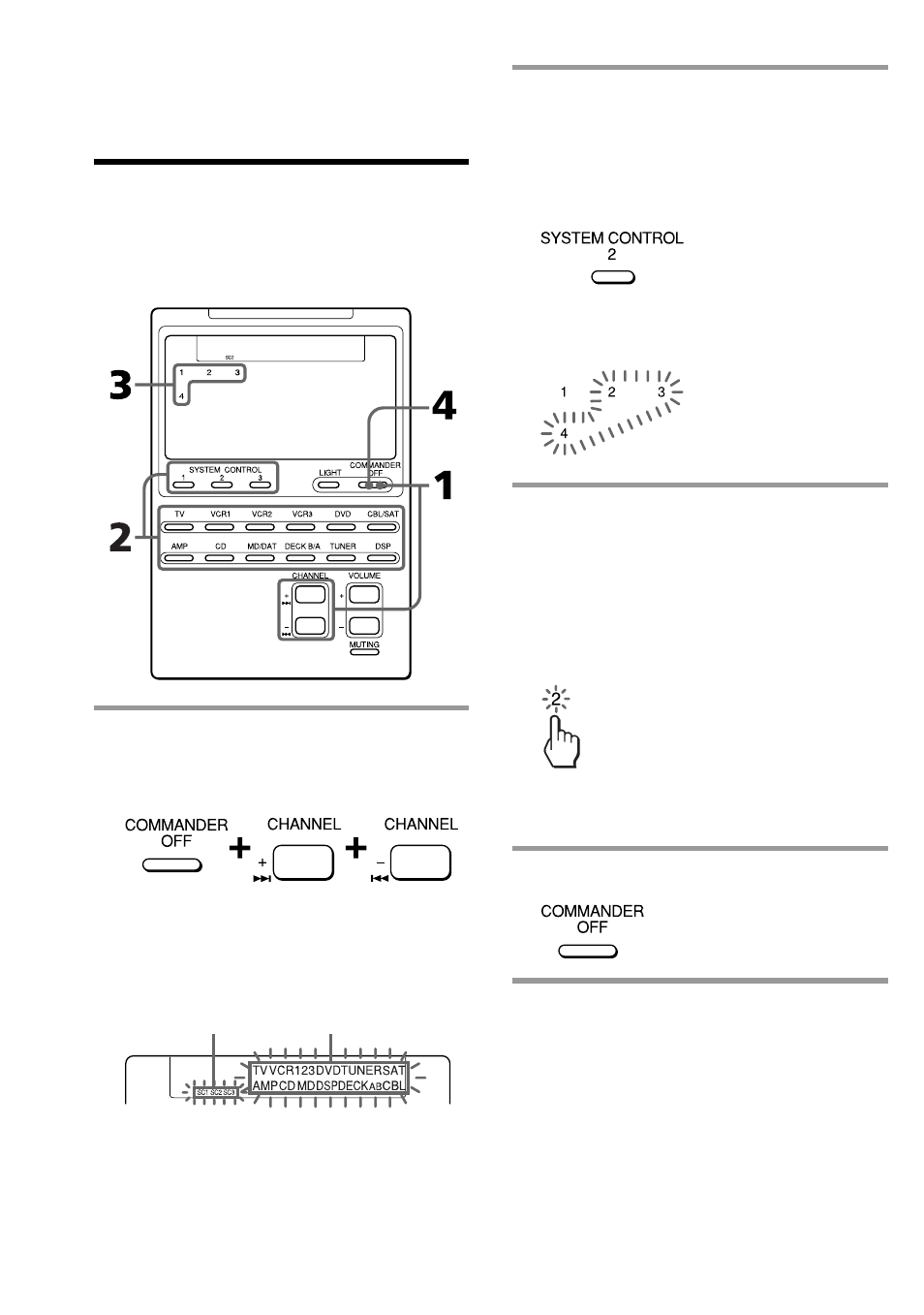 Changing the interval between operation steps | Sony RM-AV2100B User Manual | Page 30 / 76