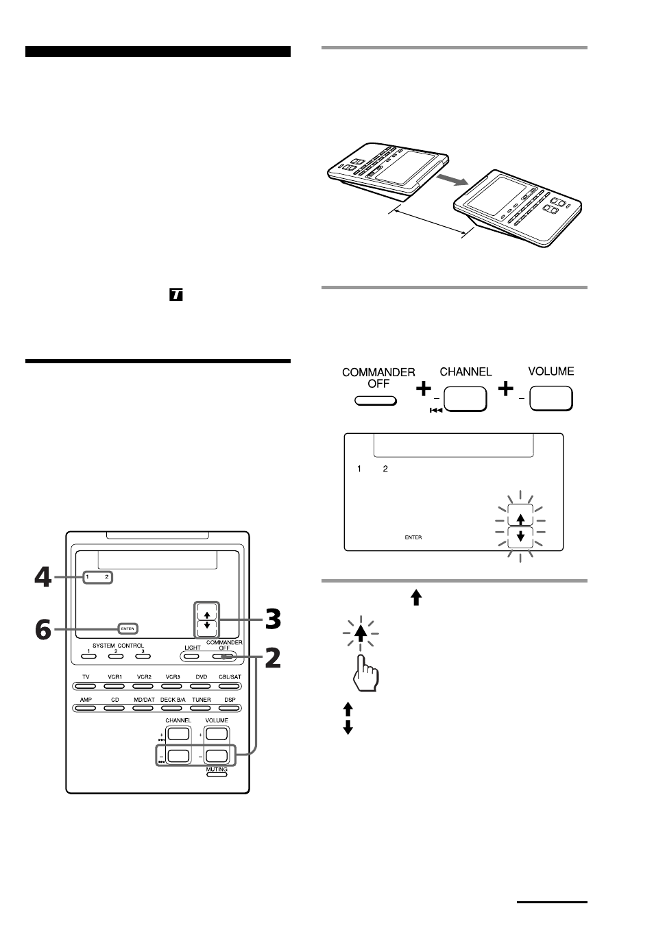 Transferring data between remote commanders, Transferring data | Sony RM-AV2100B User Manual | Page 41 / 76