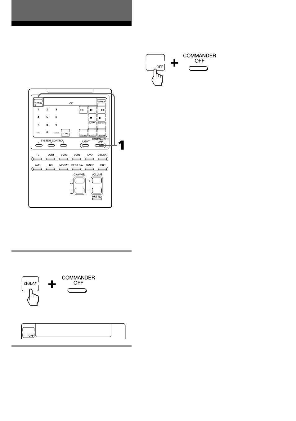 Using other functions, Locking the controls — hold function, Locking the controls | Sony RM-AV2100B User Manual | Page 47 / 76