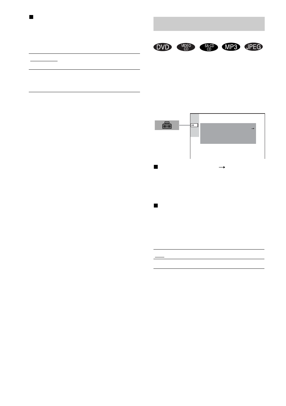 Custom settings, Custom setup) | Sony DAV-FC8 User Manual | Page 68 / 92