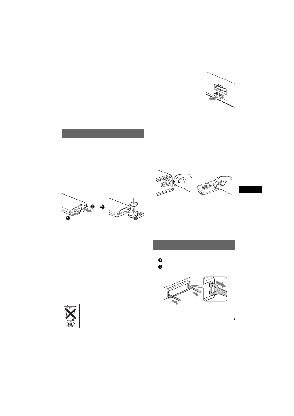 Onderhoud, Het apparaat verwijderen, Onderhoud het apparaat verwijderen | Sony CDX-F7750S User Manual | Page 101 / 108