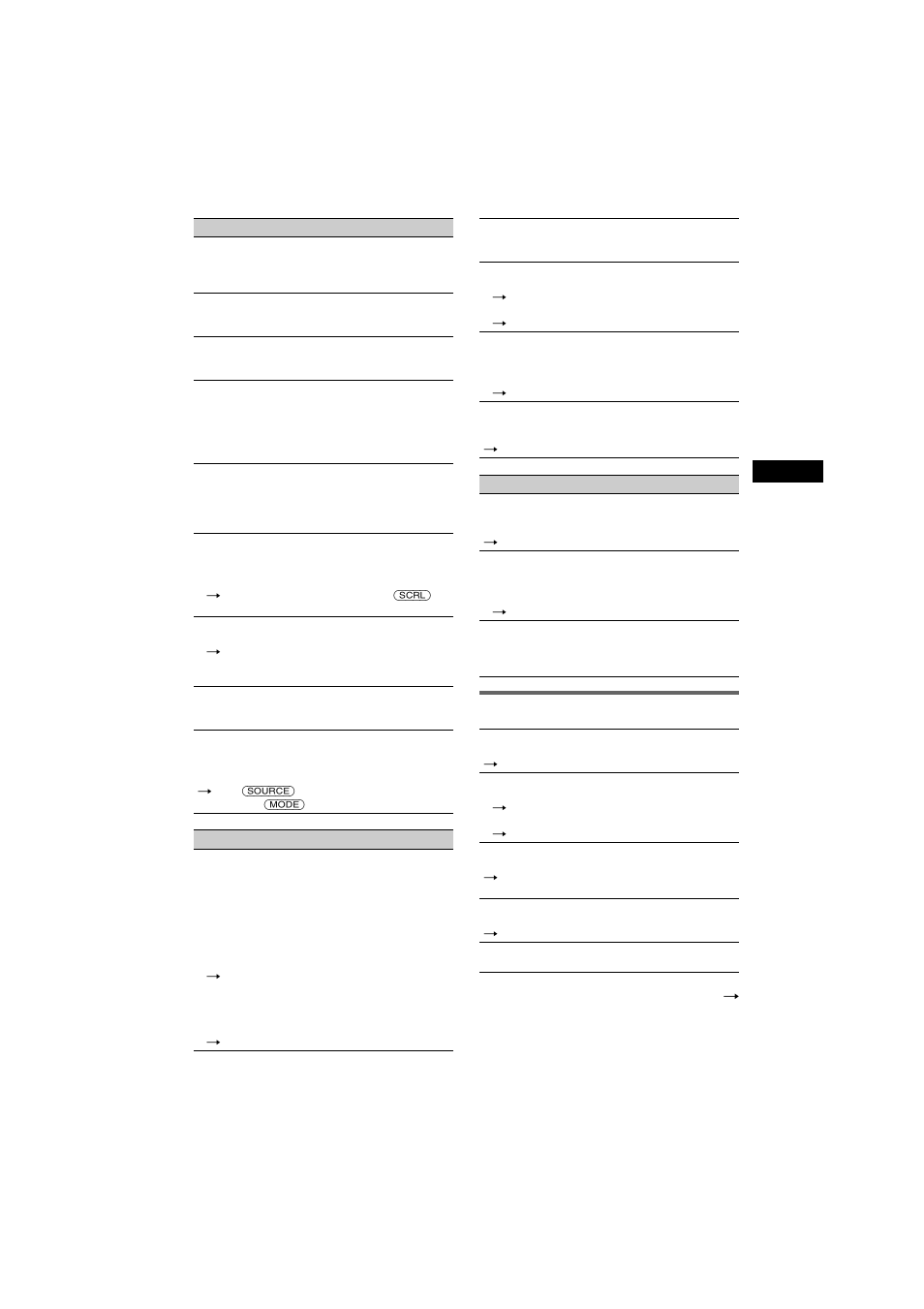 Error displays/messages | Sony CDX-F7750S User Manual | Page 19 / 108