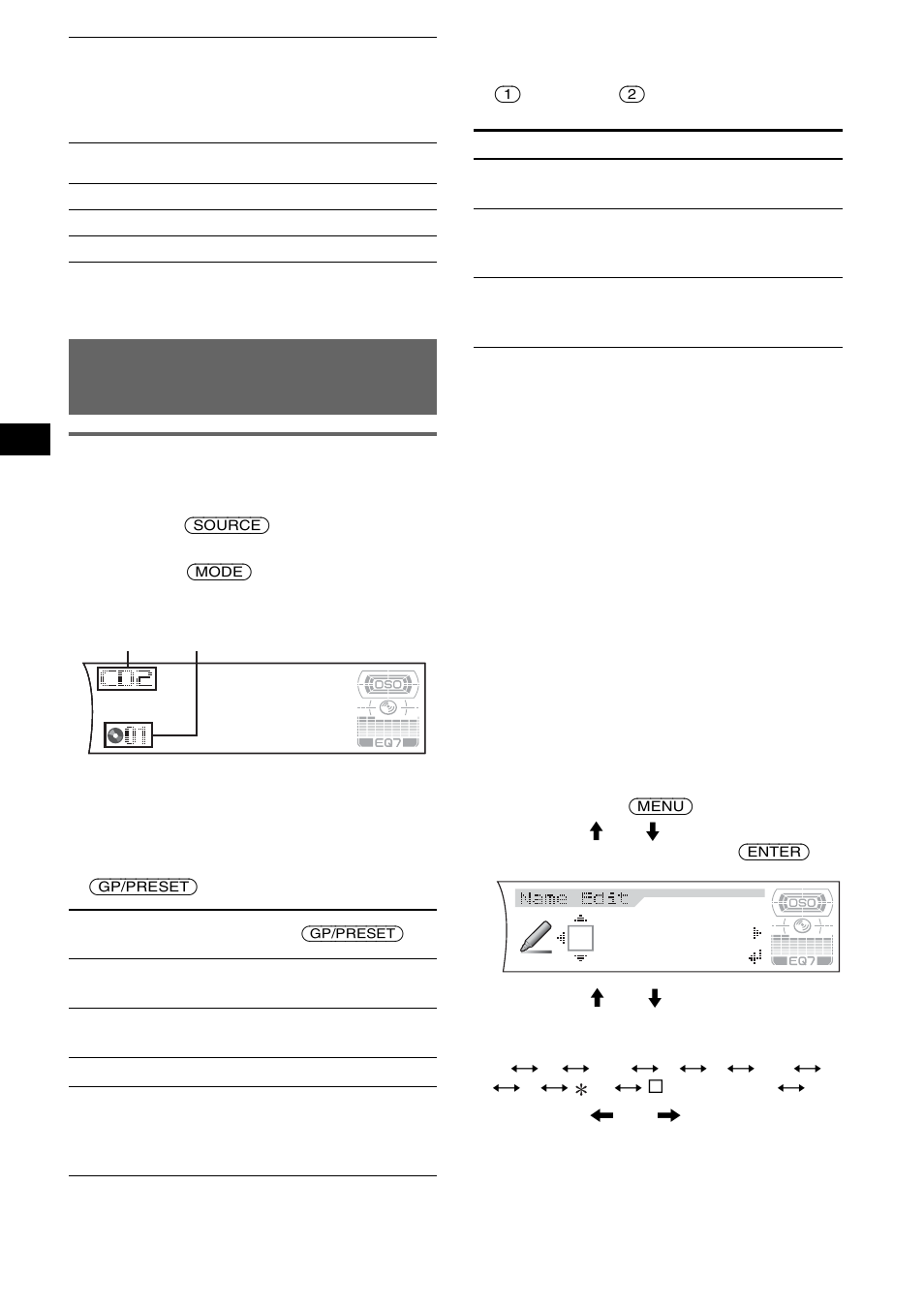 Verwenden gesondert erhältlicher geräte, Cd/md-wechsler, He seite 14) | F seite 14 | Sony CDX-F7750S User Manual | Page 34 / 108