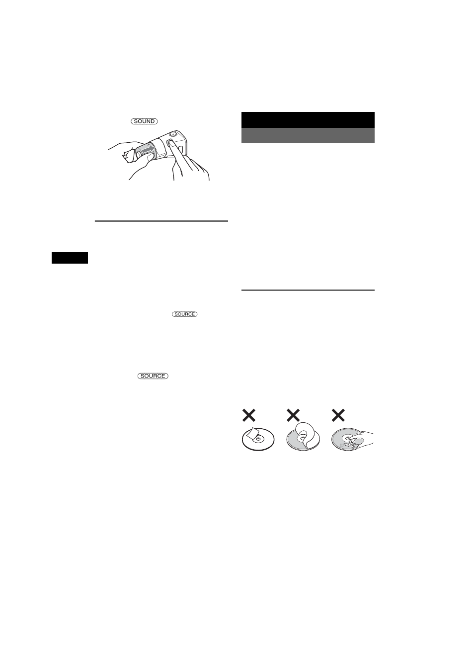 Zusätzliche audiogeräte, Weitere informationen, Sicherheitsmaßnahmen | Hinweise zu cds, Weitere informationen sicherheitsmaßnahmen | Sony CDX-F7750S User Manual | Page 36 / 108