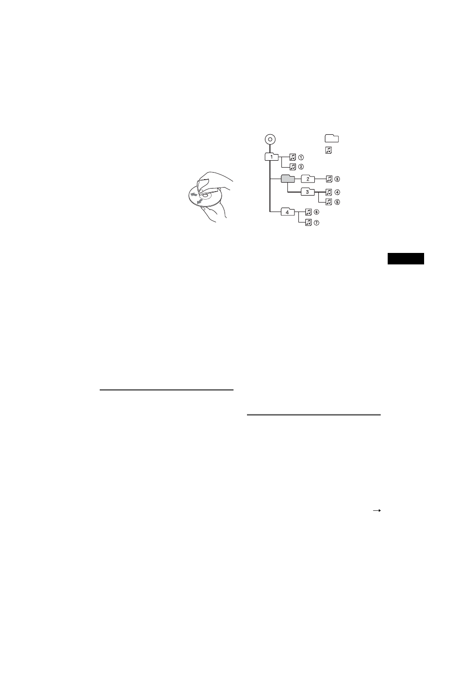 Mp3-dateien, Atrac-cds, Mp3-dateien atrac-cds | F seite 17 | Sony CDX-F7750S User Manual | Page 37 / 108