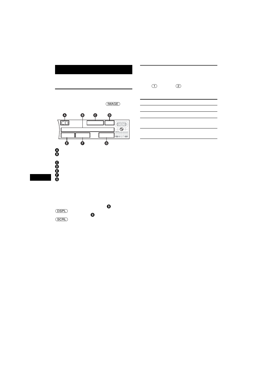 Displayitems, Herhaaldelijk en willekeurig afspelen, Displayitems herhaaldelijk en willekeurig afspelen | Ep 8, Huf 8 | Sony CDX-F7750S User Manual | Page 92 / 108