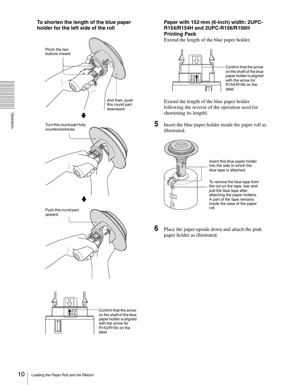 Sony UP-DR150 User Manual | Page 10 / 34