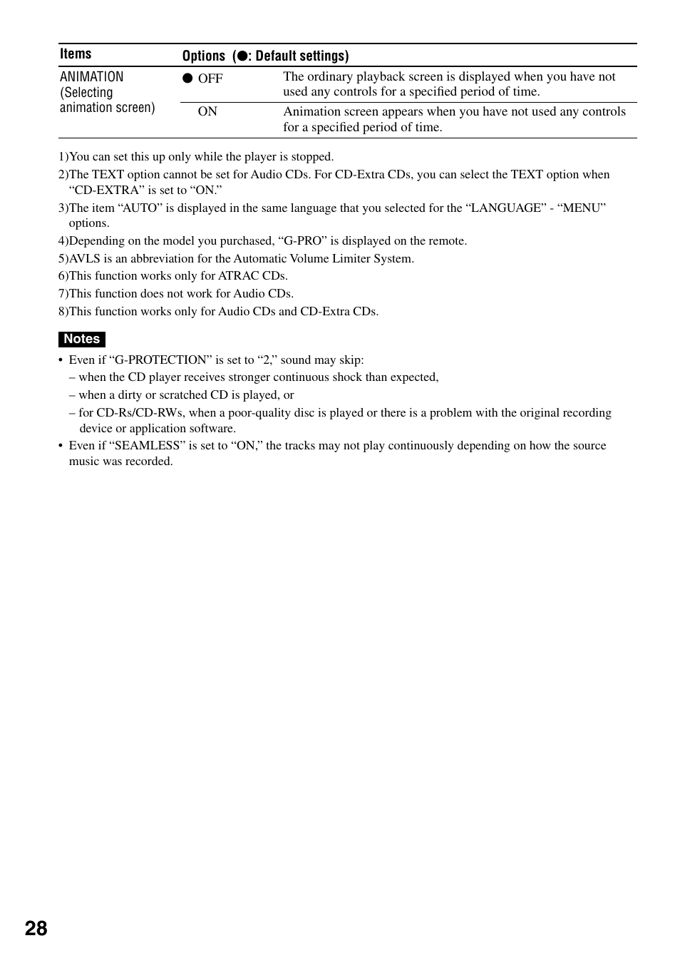 Sony NE830LS User Manual | Page 28 / 40