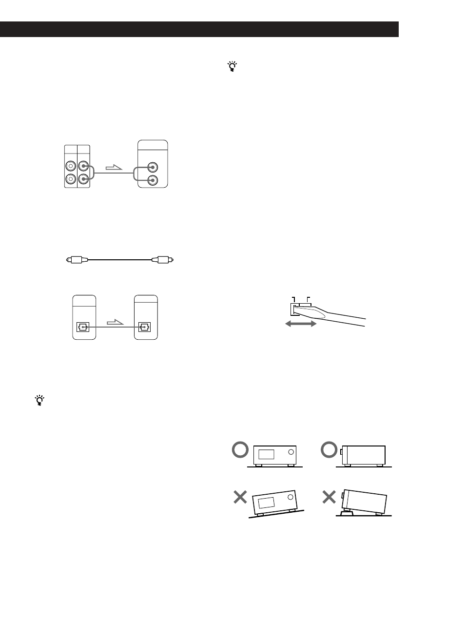 Playing cds getting started, Getting started hookups, Connecting the ac power cord | Sony CDP-CX55 User Manual | Page 5 / 28