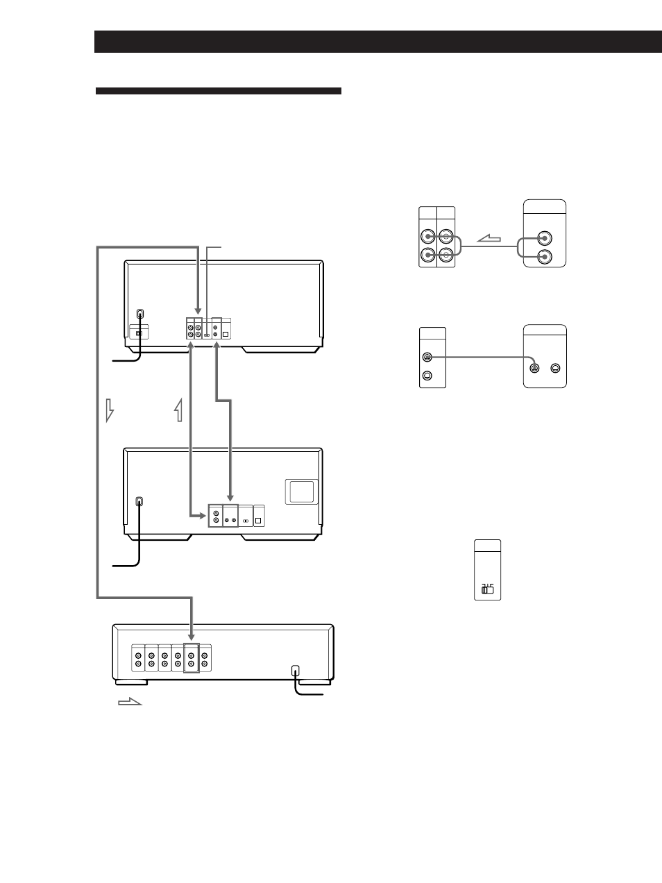 Connecting another cd player, Getting started | Sony CDP-CX55 User Manual | Page 6 / 28