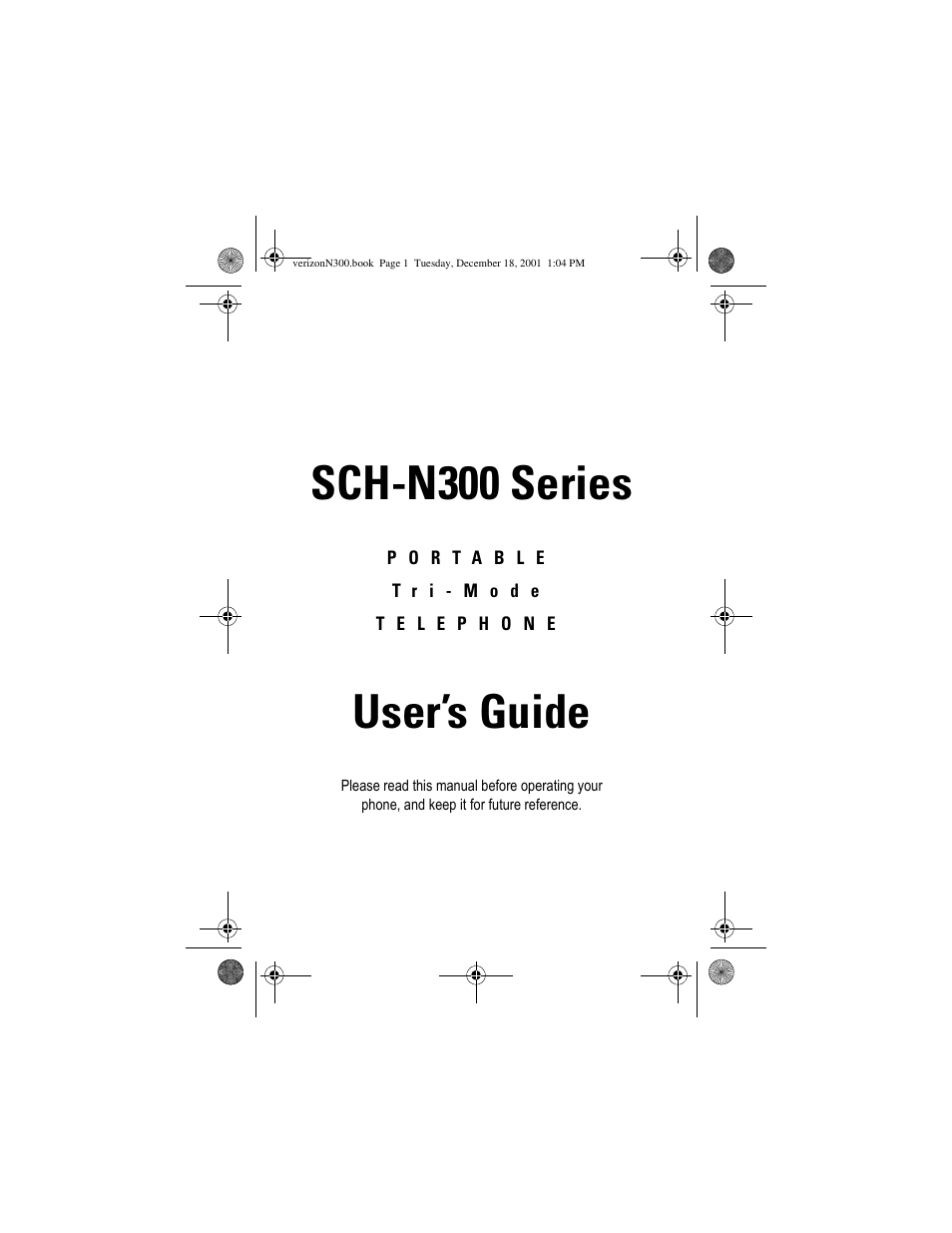 Samsung SCH-N300 User Manual | 198 pages