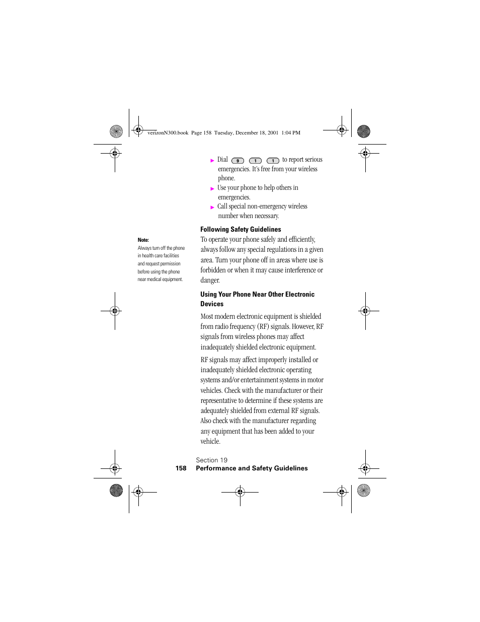 Heading 3 - following safety guidelines | Samsung SCH-N300 User Manual | Page 158 / 198